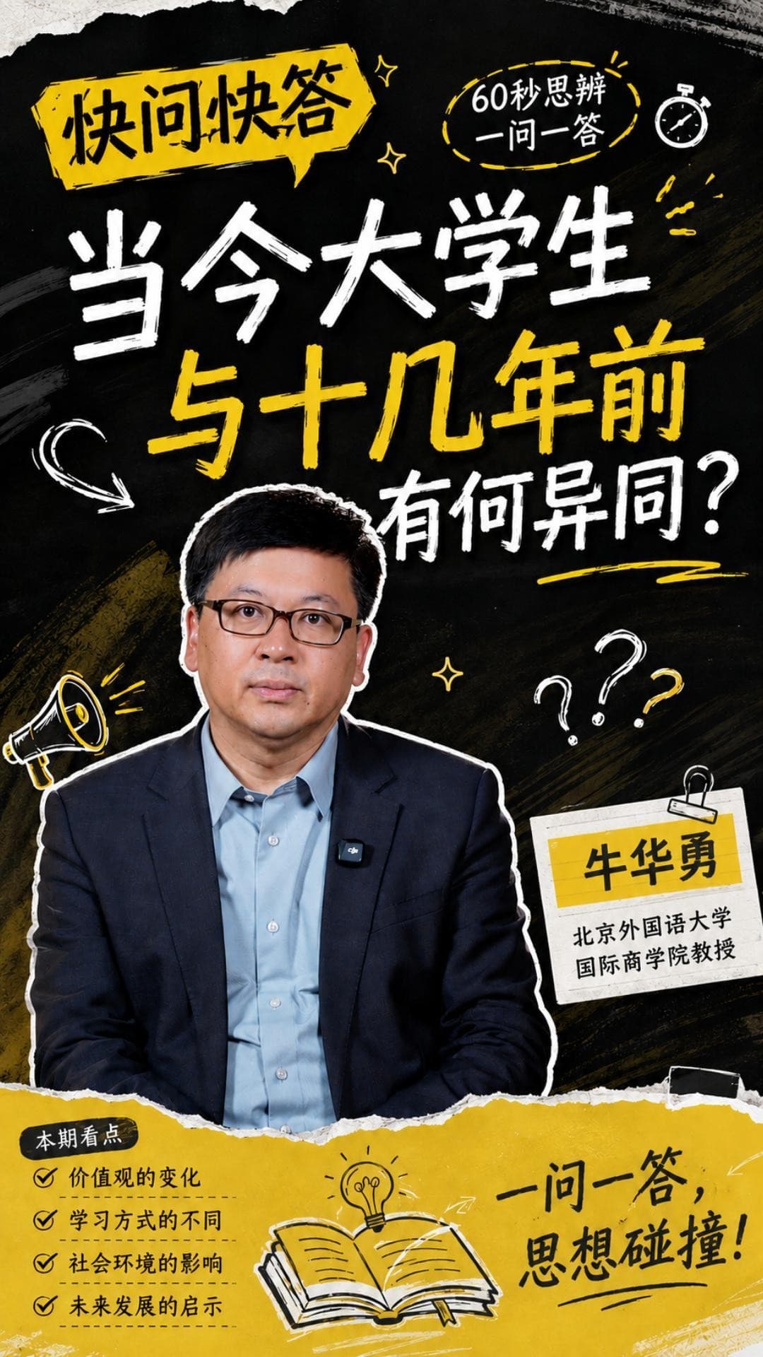 快问快答栏目封面 01